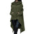 Kvinnors Asymmetrisk Hoodie