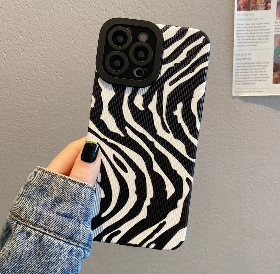 Zebramönster telefonfodral för iPhone