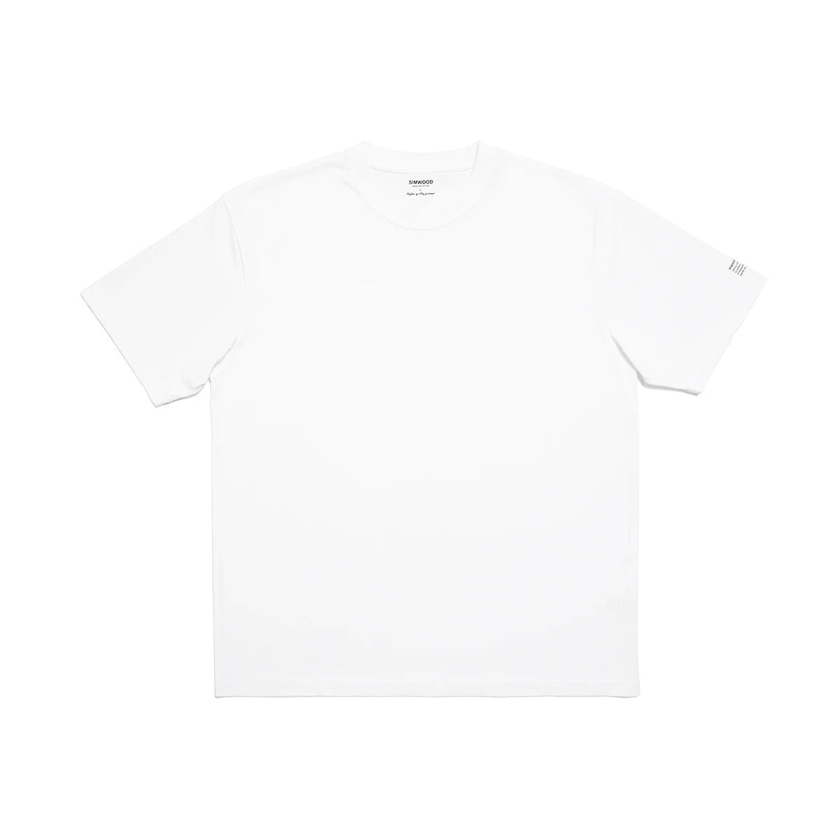 T-shirt i bomull av hög kvalitet för män