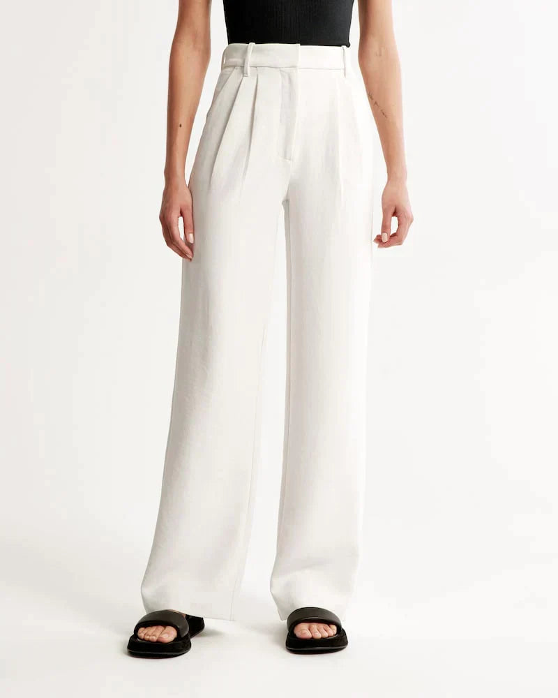 Variant image for Snygga Byxor Dam Bred Ben Stil Polyester-37