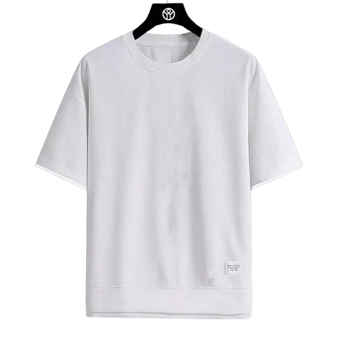 Premium våffel Tshirt för män