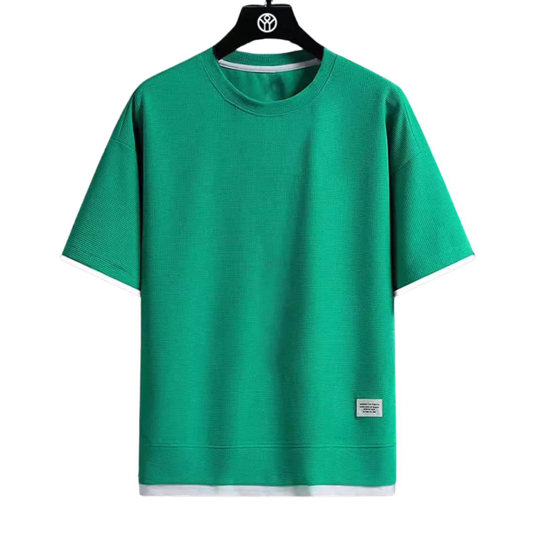 Premium våffel Tshirt för män