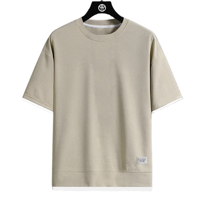 Premium våffel Tshirt för män