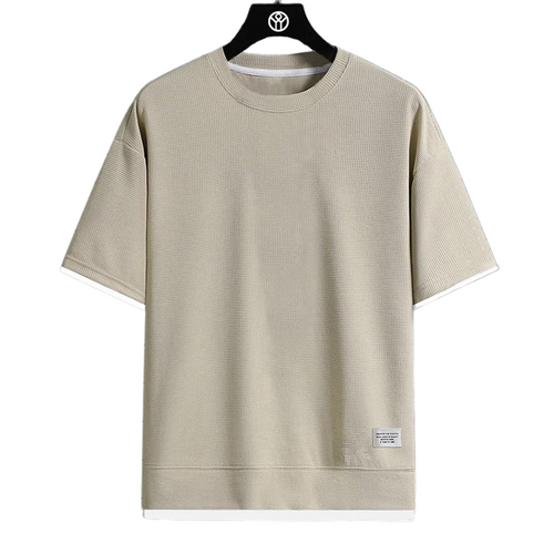 Premium våffel Tshirt för män