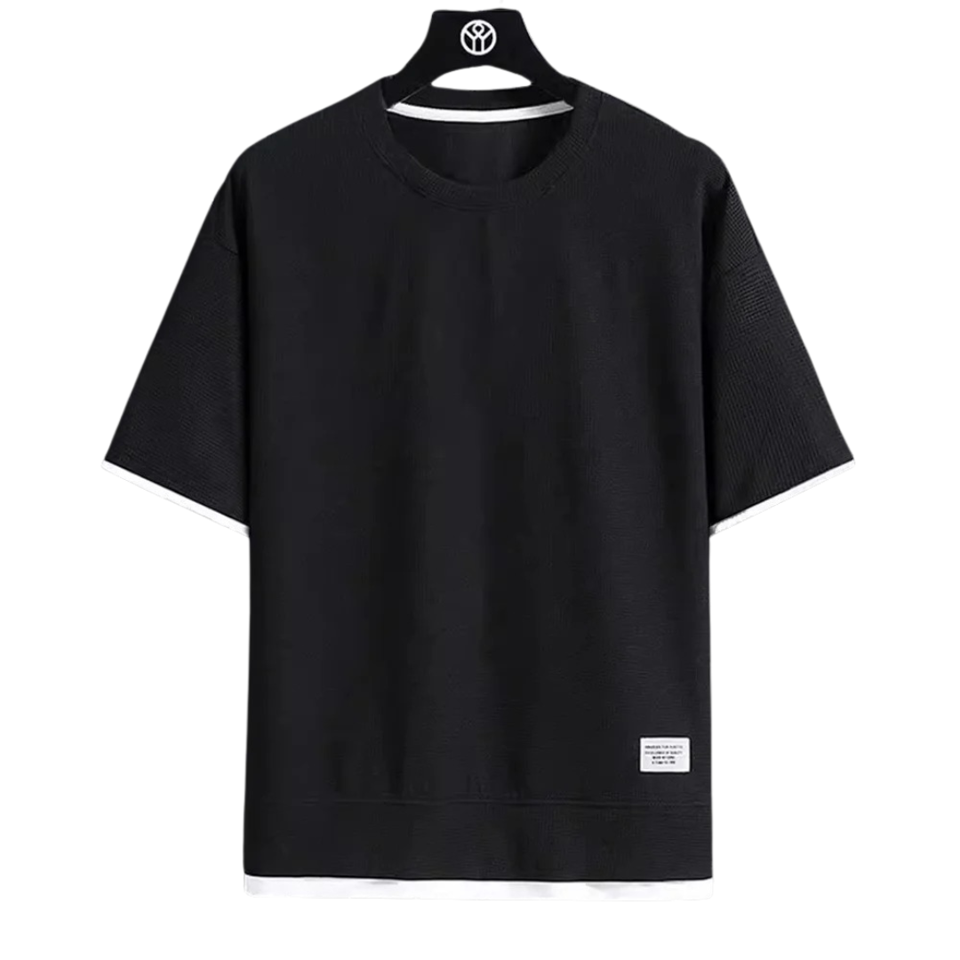 Premium våffel Tshirt för män