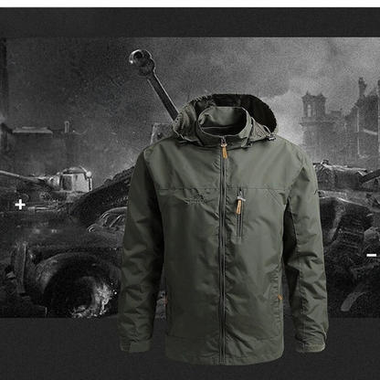 Taktisk windbreakerjacka för män