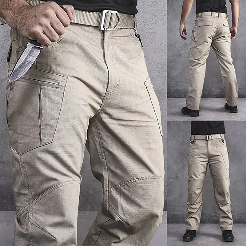 Variant image for Herr Taktiska Lastbyxor Funktionell Polyester-25