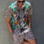 Herr Fritidsuppsättning 3D-tryckt Polyester Overdimensionerade Shorts 4