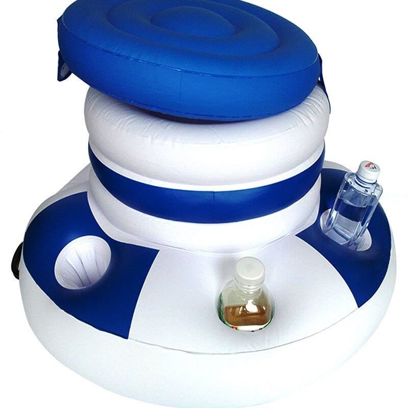 Uppblåsbar dryckeshållare