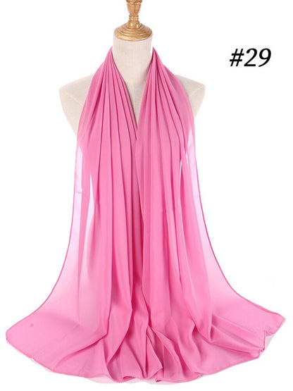 Chiffon Hijab pannband