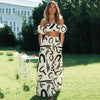Boho-outfit för kvinnor
