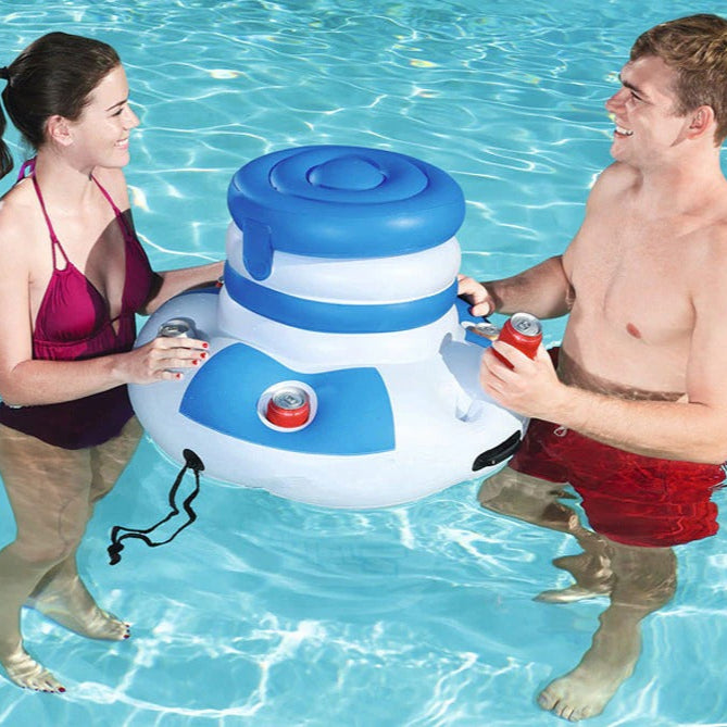 Uppblåsbar dryckeshållare