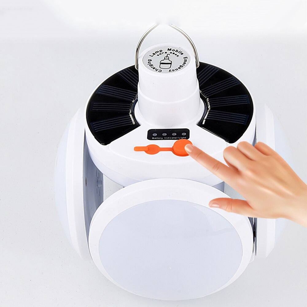 Solcellsdriven lykta