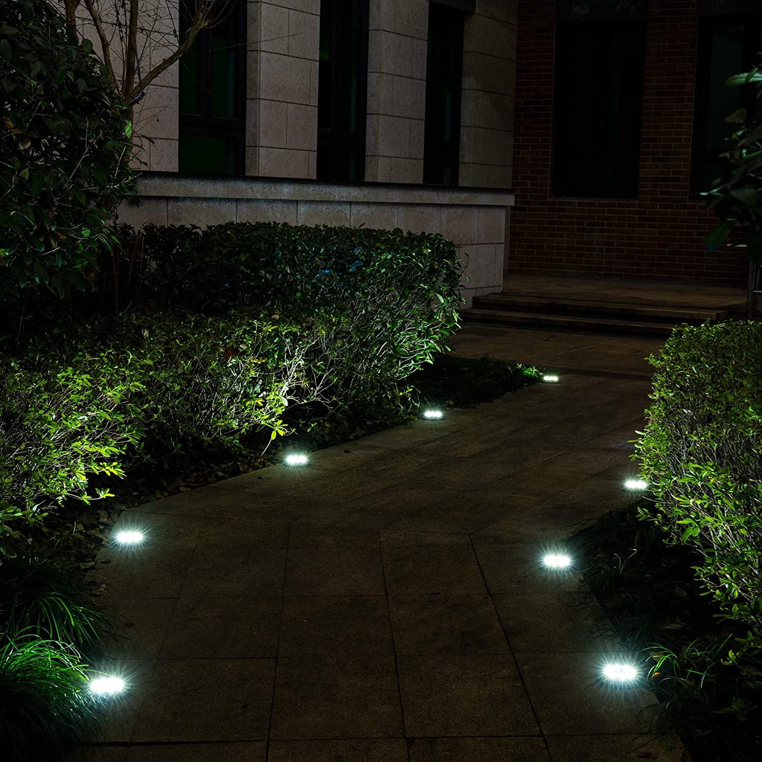 LED solcellsdrivna diskljus