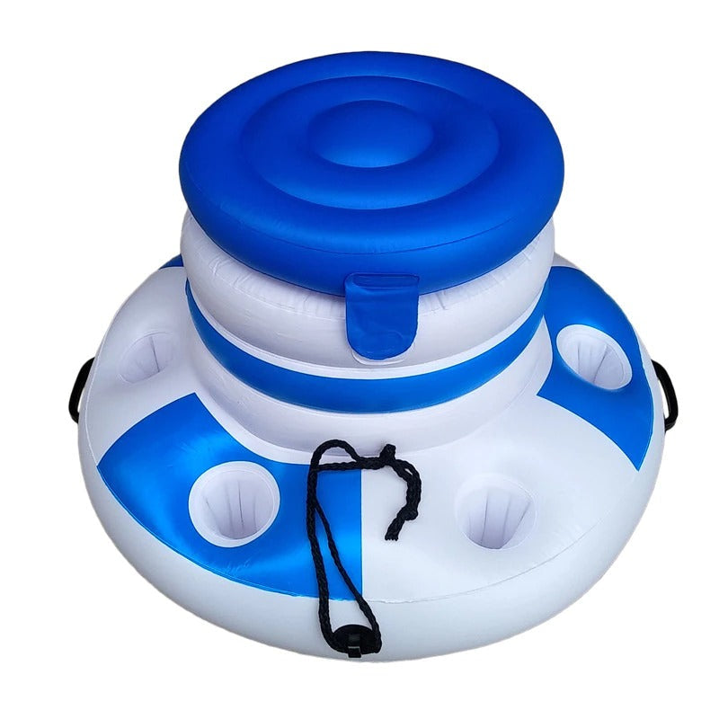 Uppblåsbar dryckeshållare