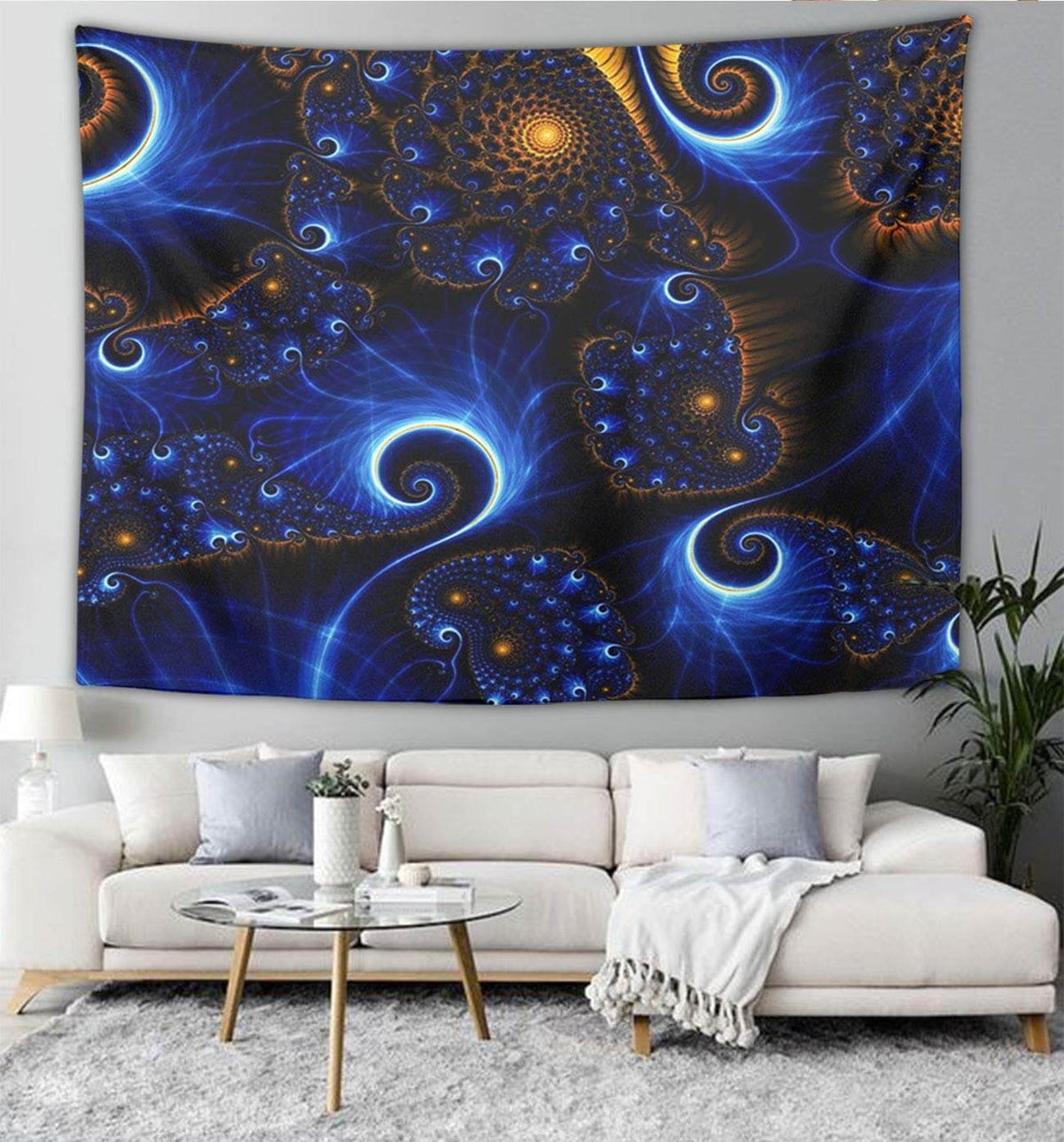 Tie Dye Väggväv Tapet