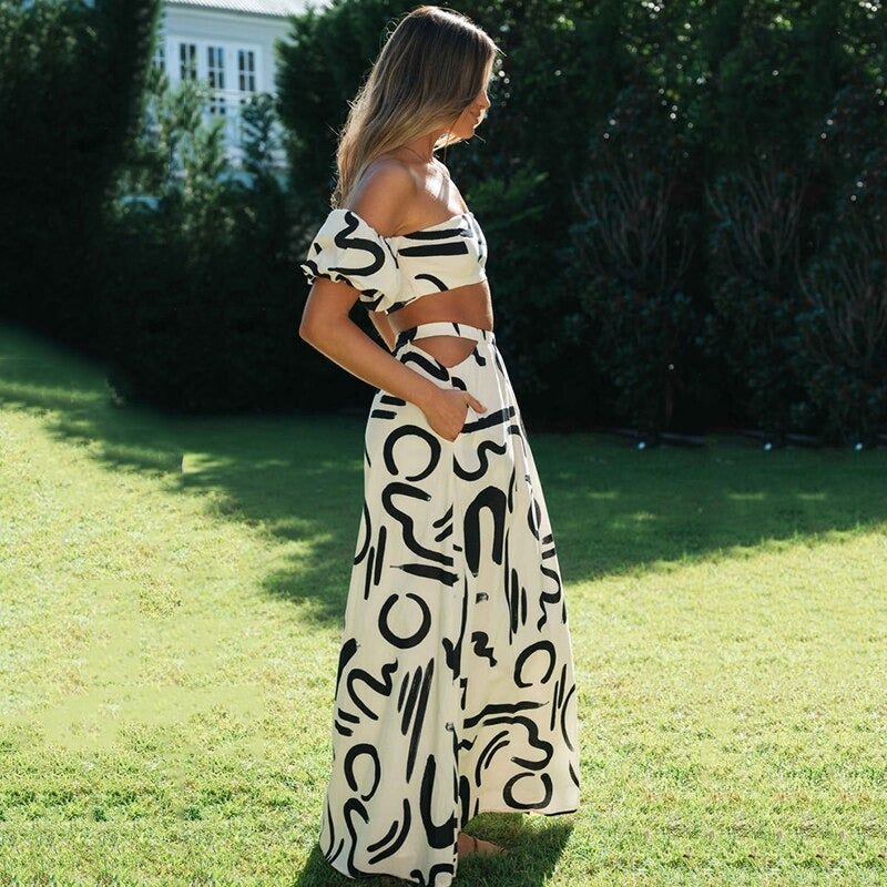 Boho-outfit för kvinnor