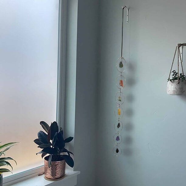 7 Chakra Ädelsten väggdekor