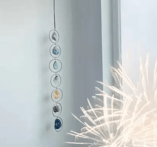 7 Chakra Ädelsten väggdekor