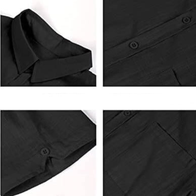 Polo shirt med knapp för män