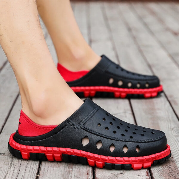 Lättviktiga hål bekväma träskor