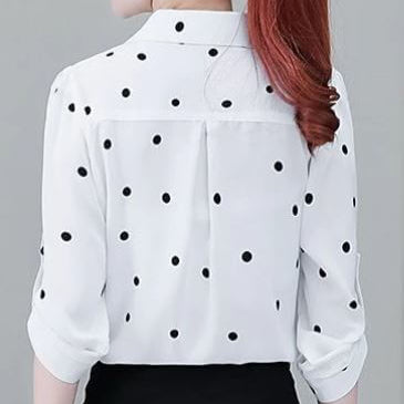 Kvinnors chiffongblus