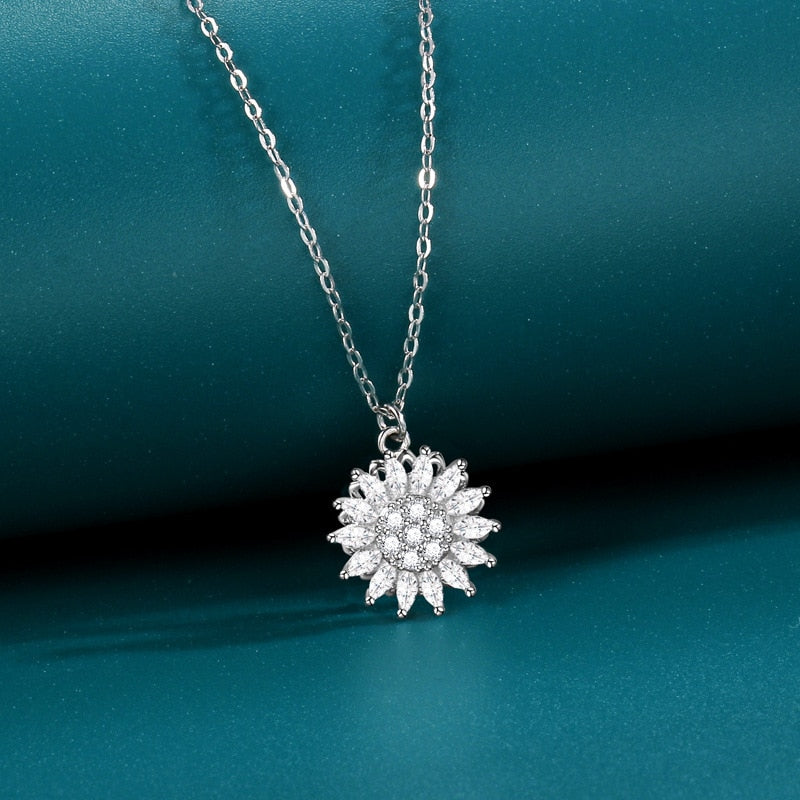 Spinning Sunflower Halsband