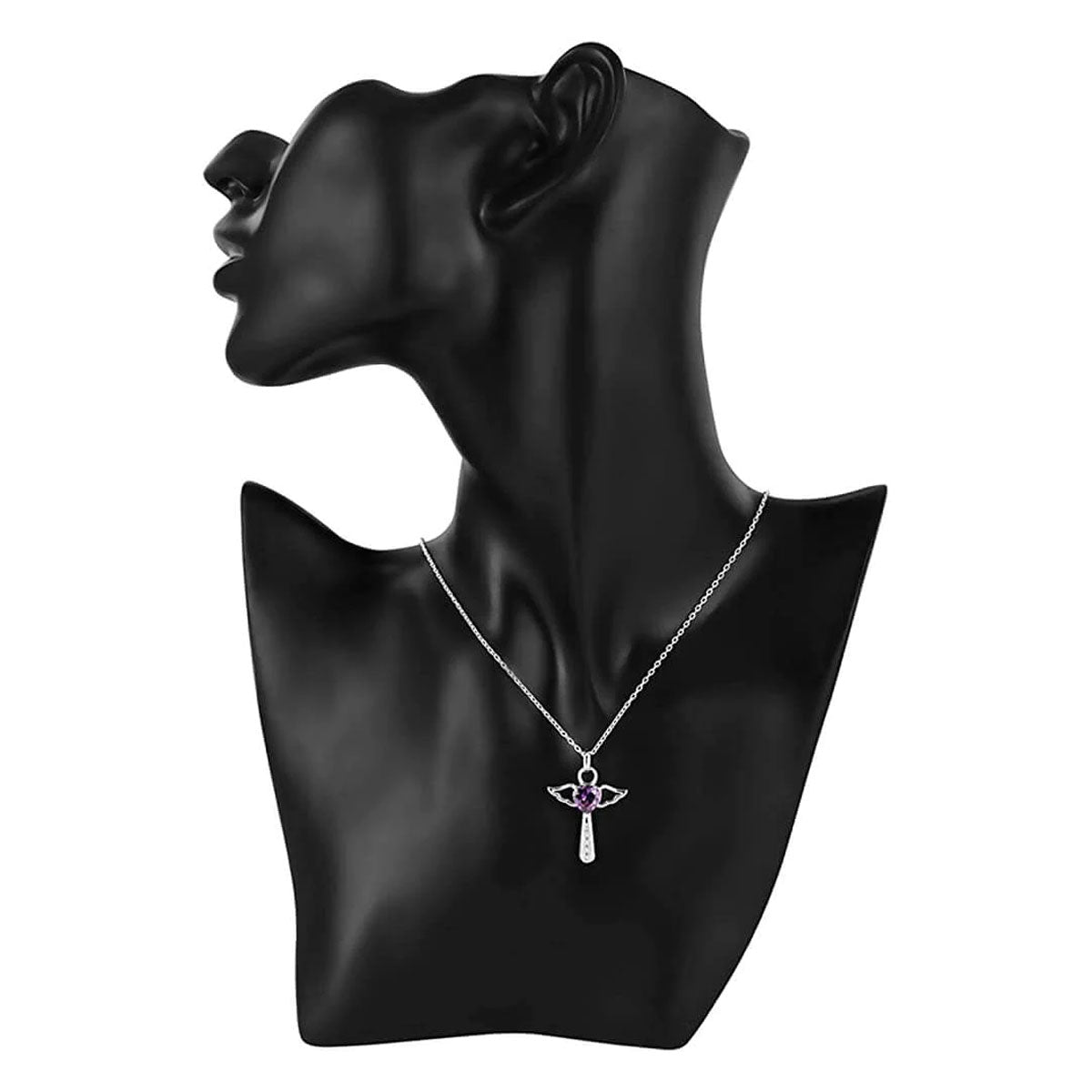 Ängel vingar kors halsband