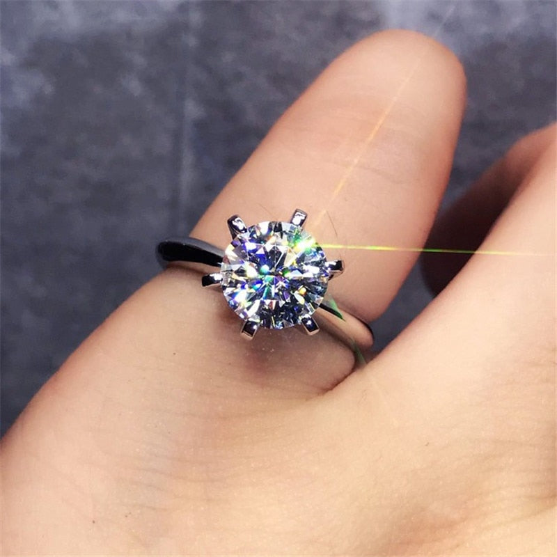 Diamantstil Löfte ring