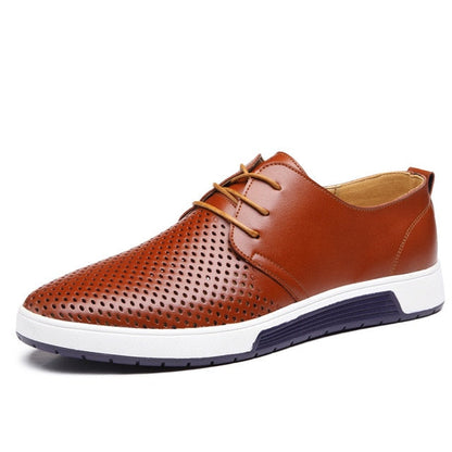Oxford Läderstil Casual Skor