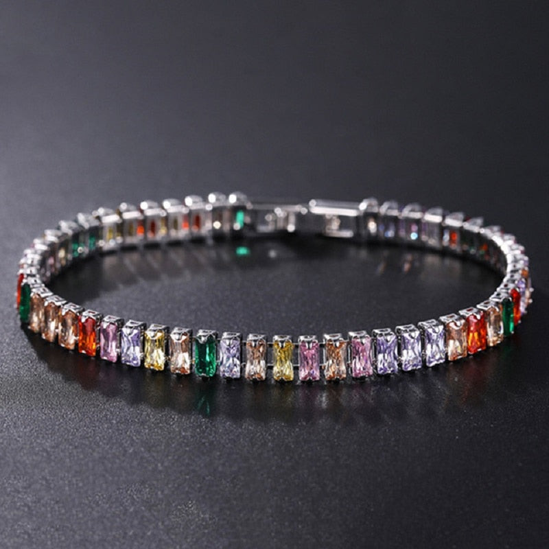 Armband med kubiska zirkoner