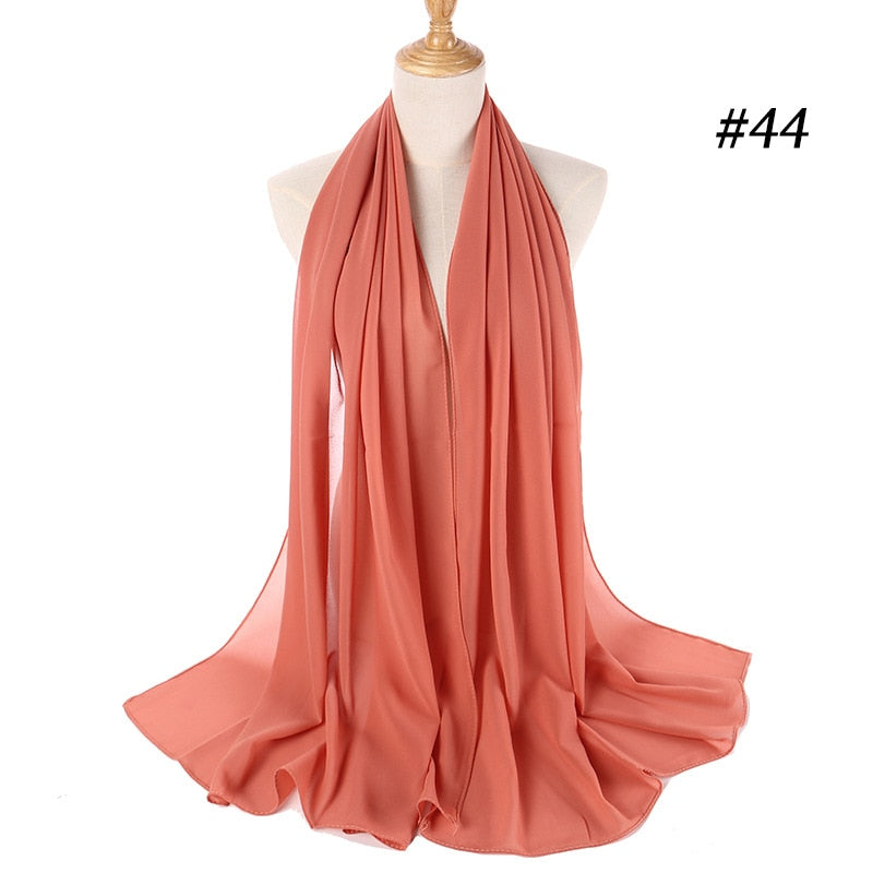 Chiffon Hijab pannband