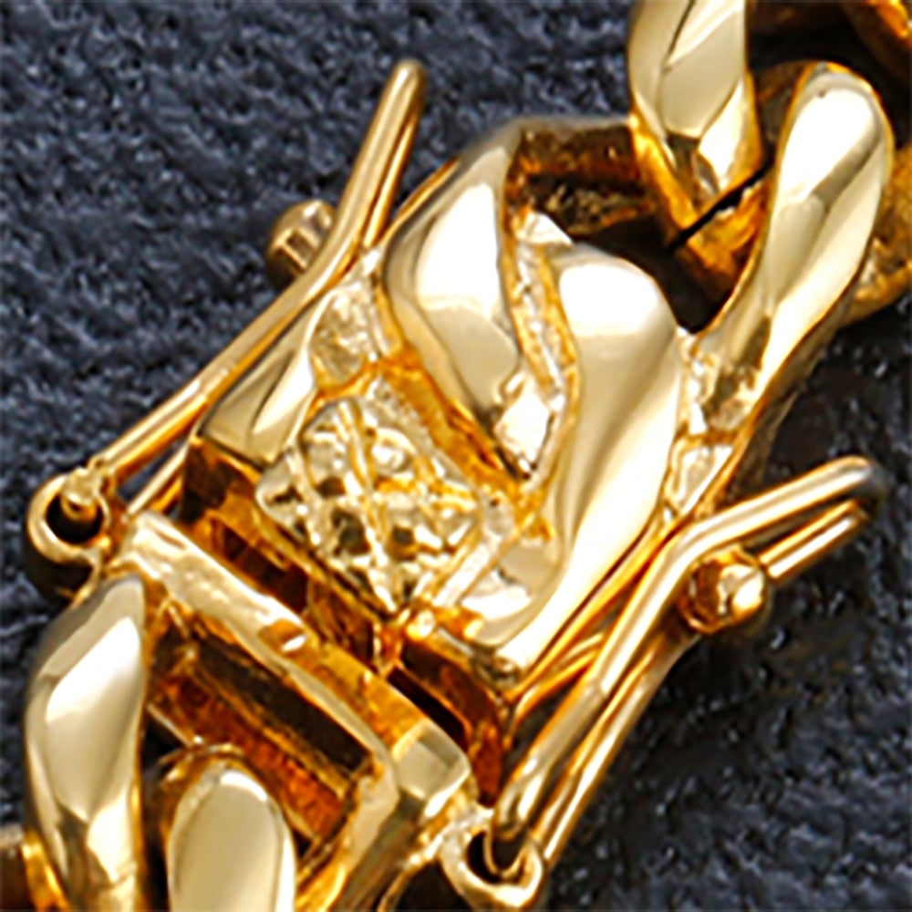 Kaubansk länk kedja halsband