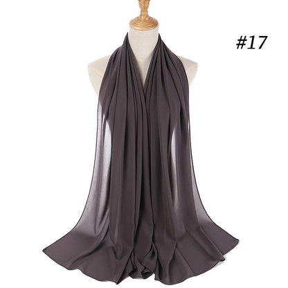 Chiffon Hijab pannband