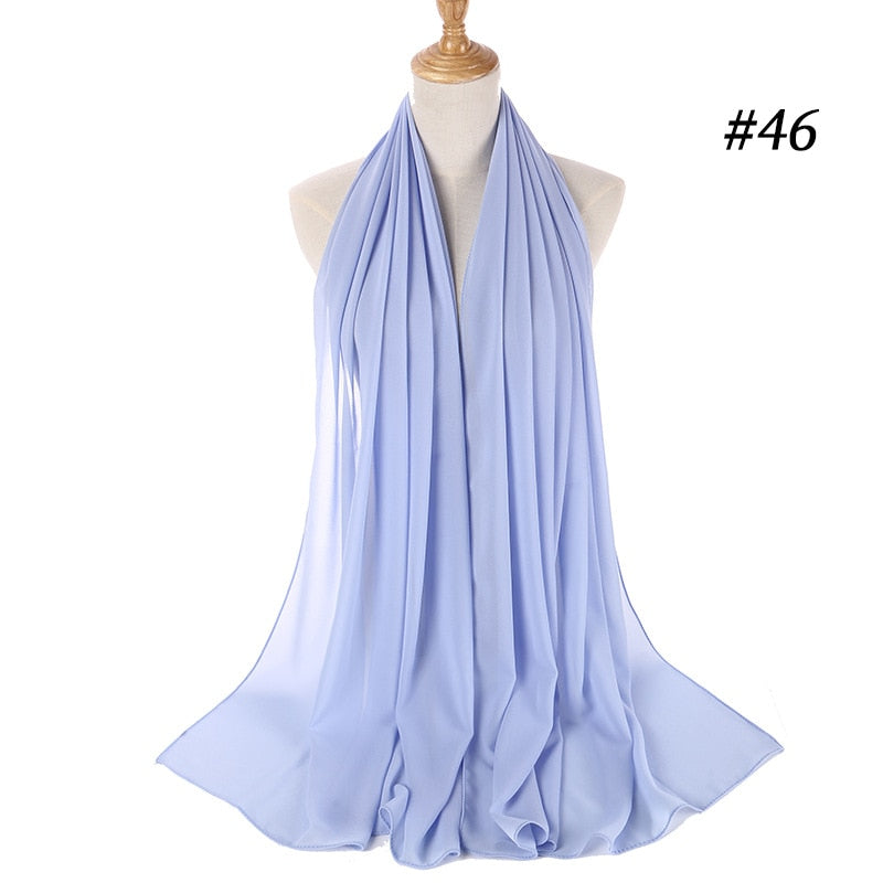 Chiffon Hijab pannband