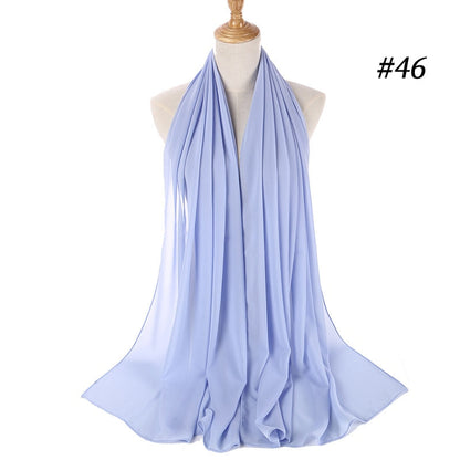 Chiffon Hijab pannband