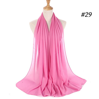 Chiffon Hijab pannband