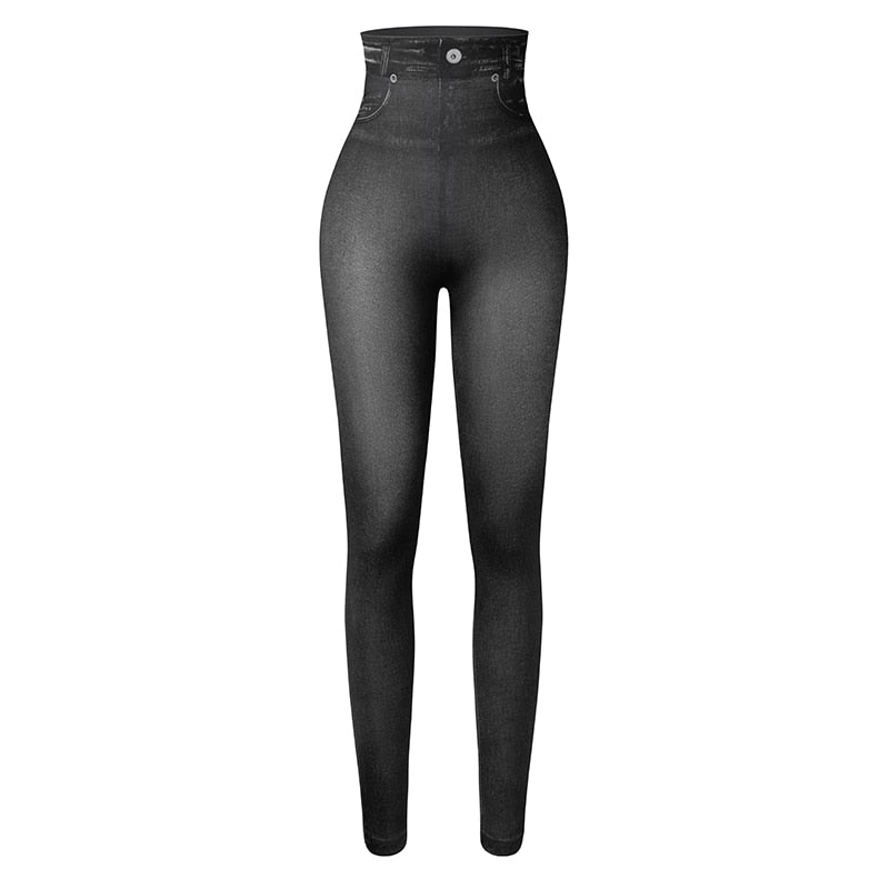 Perfekt passform Jeans Leggings – Bellasverige