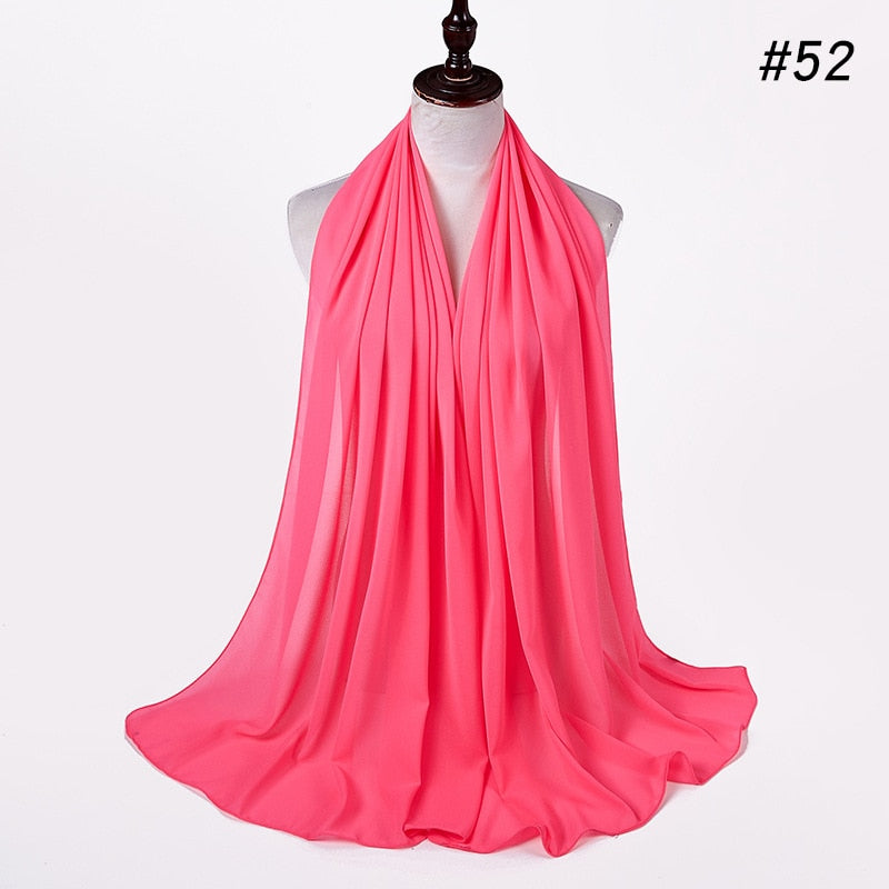 Chiffon Hijab pannband