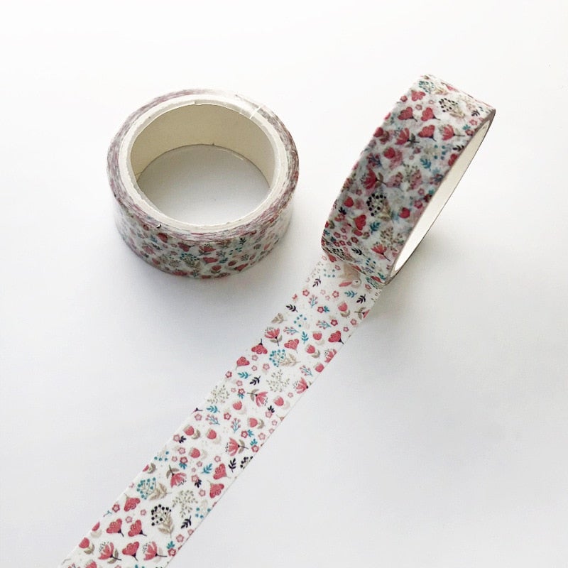 Kawaii dekorativ Washi Tape (uppsättning av 5)