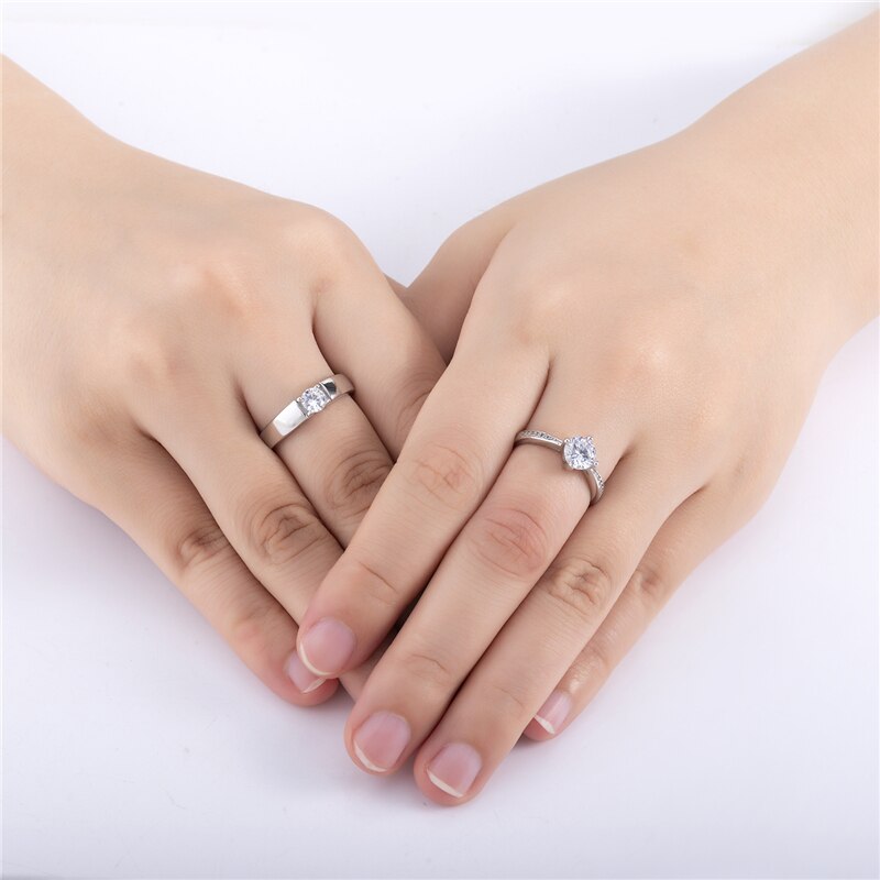 Bröllopsring set (2 st/set)