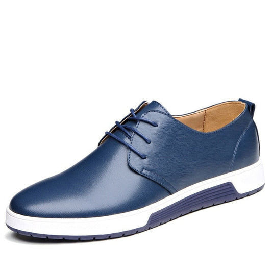 Oxford Läderstil Casual Skor