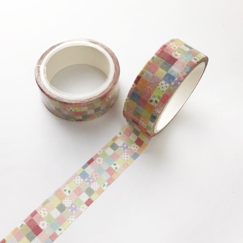 Kawaii dekorativ Washi Tape (uppsättning av 5)