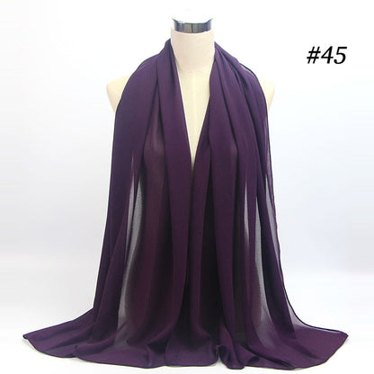 Chiffon Hijab pannband