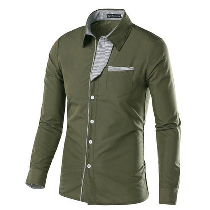 Slim Fit långärmat för män