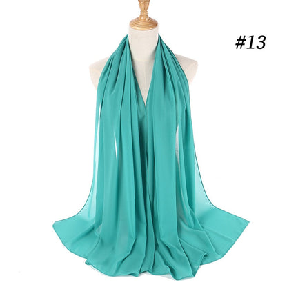 Chiffon Hijab pannband