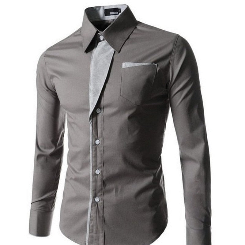 Slim Fit långärmat för män