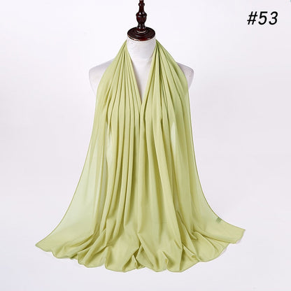 Chiffon Hijab pannband