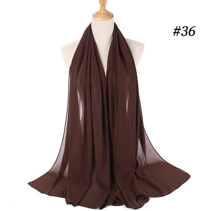 Chiffon Hijab pannband