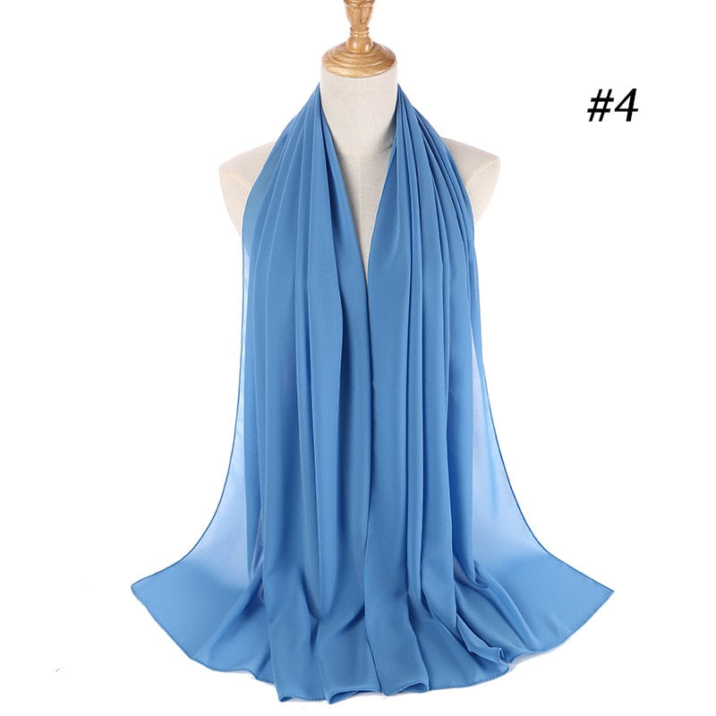 Chiffon Hijab pannband